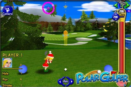 pineapple cup_Polar Golfer Pineapple Cup - PrimaryGames.com - Free ...