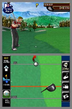 Pantallazo de True Swing Golf para Nintendo DS