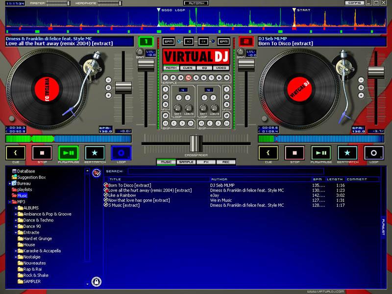 Virtual Dj Home