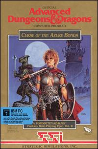 Caratula de Advanced Dungeons & Dragons: Curse of the Azure Bonds para PC