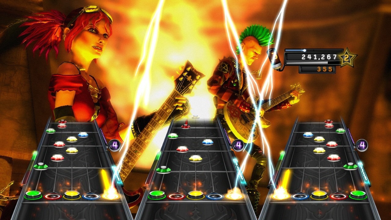 Pantallazo de Guitar Hero: Warriors of Rock para Wii