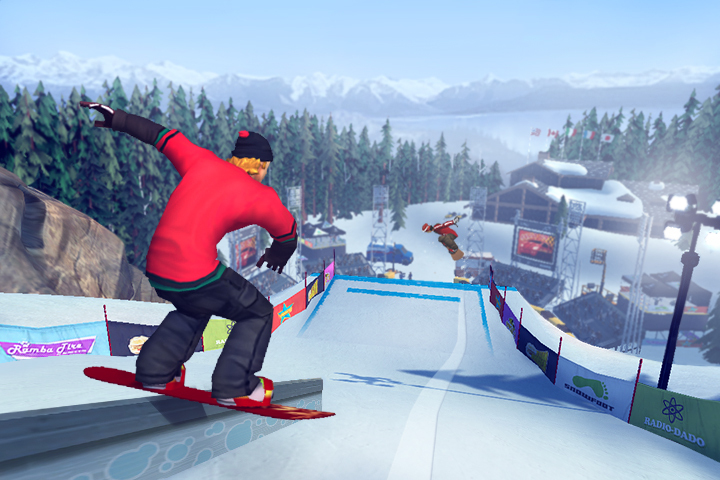 Pantallazo de Shaun White Snowboarding: World Stage para Wii