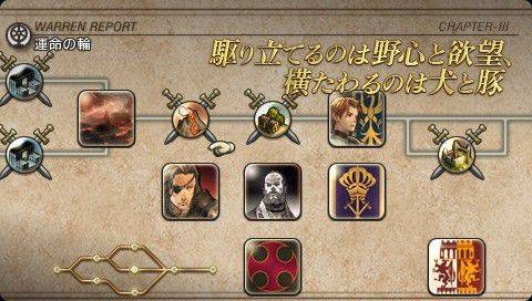 Pantallazo de Tactics Ogre: Unmei no Wa para PSP